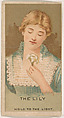 The Lily, from the Magic Changing Cards series (N223) issued by Kinney Tobacco Company, Kinney Brothers Tobacco Company American, Commercial color lithograph
