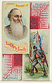 A Short History: General E. Kirby Smith, from the Histories of Generals series (N114) issued by W. Duke, Sons & Co. to promote Honest Long Cut Smoking and Chewing Tobacco, W. Duke, Sons & Co. American, Commercial color lithograph