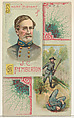 A Short History: General John C. Pemberton, from the Histories of Generals series (N114) issued by W. Duke, Sons & Co. to promote Honest Long Cut Smoking and Chewing Tobacco, W. Duke, Sons & Co. American, Commercial color lithograph