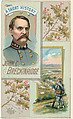 A Short History of General John C. Breckinridge, from the Histories of Generals series (N114) issued by W. Duke, Sons & Co. to promote Honest Long Cut Smoking and Chewing Tobacco, W. Duke, Sons & Co. American, Commercial color lithograph