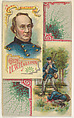 A Short History of General H. W. Halleck, from the Histories of Generals series (N114) issued by W. Duke, Sons & Co. to promote Honest Long Cut Smoking and Chewing Tobacco, W. Duke, Sons & Co.  American, Commercial color lithograph