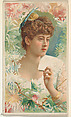 My Queen, from the Illustrated Songs series (N116) issued by W. Duke, Sons & Co. to promote Honest Long Cut Tobacco, W. Duke, Sons & Co.  American, Commercial color lithograph