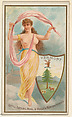 Vermont, from the Industries of States series (N117) issued by Duke Sons & Co. to promote Honest Long Cut Tobacco, W. Duke, Sons & Co.  American, Commercial color lithograph