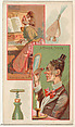 Putting on Airs / A Regular Corker, from the Jokes series (N118) issued by Duke Sons & Co. to promote Honest Long Cut Tobacco, W. Duke, Sons & Co. American, Commercial color lithograph