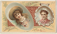 Seashell, from the Miniature Novelties series (N120) issued by Duke Sons & Co. to promote Honest Long Cut Tobacco, W. Duke, Sons & Co.  American, Commercial color lithograph