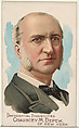 Chauncey M. Depew of New York, from the Presidential Possibilities series (N124) issued by Duke Sons & Co. to promote Honest Long Cut Tobacco, W. Duke, Sons & Co.  American, Commercial color lithograph