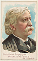 Melville W. Fuller of Illinois, from the Presidential Possibilities series (N124) issued by Duke Sons & Co. to promote Honest Long Cut Tobacco, W. Duke, Sons & Co. American, Commercial color lithograph