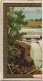 Falls of Niagara, New York, from the Rulers, Flags, and Coats of Arms series (N126-2) issued by W. Duke, Sons & Co., Issued by W. Duke, Sons & Co. (New York and Durham, N.C.), Commercial color lithograph