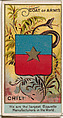 J. M. Balmaceda, President of Chili, from the Rulers, Flags, and Coats of Arms series (N126-2) issued by W. Duke, Sons & Co., W. Duke, Sons & Co. American, Commercial color lithograph