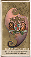 Queen Victoria of England, from the Rulers, Flags, and Coats of Arms series (N126-2) issued by W. Duke, Sons & Co., Issued by W. Duke, Sons &amp; Co. (New York and Durham, N.C.), Commercial color lithograph