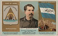 General L. Bogran, President of Honduras, from the Rulers, Flags, and Coats of Arms series (N126-2) issued by W. Duke, Sons & Co., Issued by W. Duke, Sons &amp; Co. (New York and Durham, N.C.), Commercial color lithograph
