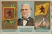 Duke of Argyle, Scotland, from the Rulers, Flags, and Coats of Arms series (N126-2) issued by W. Duke, Sons & Co., Issued by W. Duke, Sons & Co. (New York and Durham, N.C.), Commercial color lithograph