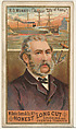 R.D. Munro, from the Sea Captains series (N127) issued by Duke Sons & Co. to promote Honest Long Cut Tobacco, W. Duke, Sons & Co. American, Commercial color lithograph
