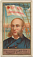 E. Frangeul, from the Sea Captains series (N127) issued by Duke Sons & Co. to promote Honest Long Cut Tobacco, W. Duke, Sons & Co. American, Commercial color lithograph