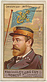 Christoph Leist, from the Sea Captains series (N127) issued by Duke Sons & Co. to promote Honest Long Cut Tobacco, W. Duke, Sons & Co. American, Commercial color lithograph
