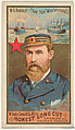 W.G. Randle, from the Sea Captains series (N127) issued by Duke Sons & Co. to promote Honest Long Cut Tobacco, W. Duke, Sons & Co. American, Commercial color lithograph