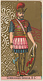 Commander, Greece, B.C., from the Military Series (N224) issued by Kinney Tobacco Company to promote Sweet Caporal Cigarettes, Kinney Brothers Tobacco Company  American, Commercial color lithograph