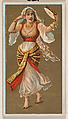 Alme, from National Dances (N225, Type 1) issued by Kinney Bros., Kinney Brothers Tobacco Company American, Commercial color lithograph