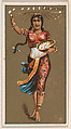 Egg Dance, from National Dances (N225, Type 1) issued by Kinney Bros., Kinney Brothers Tobacco Company American, Commercial color lithograph