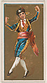 Fandango, from National Dances (N225, Type 1) issued by Kinney Bros., Kinney Brothers Tobacco Company American, Commercial color lithograph
