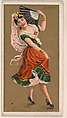 Jarabe, from National Dances (N225, Type 1) issued by Kinney Bros., Kinney Brothers Tobacco Company American, Commercial color lithograph