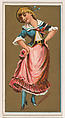 Sailor's Hornpipe, from National Dances (N225, Type 1) issued by Kinney Bros., Kinney Brothers Tobacco Company American, Commercial color lithograph