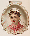 Seashell, from the Novelties series (N228, Type 3) issued by Kinney Bros., Kinney Brothers Tobacco Company American, Commercial color lithograph