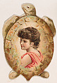 Turtle, from the Novelties series (N228, Type 3) issued by Kinney Bros., Kinney Brothers Tobacco Company American, Commercial color lithograph