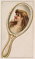 Mirror, from the Novelties series (N228, Type 5) issued by Kinney Bros., Kinney Brothers Tobacco Company American, Commercial color lithograph
