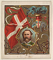 Denmark, from the International Cards series (N238), issued by Kinney Bros., Kinney Brothers Tobacco Company  American, Commercial color lithograph