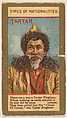 Tartar, from Types of Nationalities (N240) issued by Kinney Bros., Kinney Brothers Tobacco Company American, Commercial color lithograph
