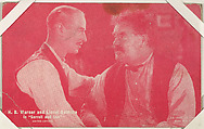 H. B. Warner and Lionel Belmore in "Sorrell and Son" from Scenes from Movies Exhibit Cards series (W404), Exhibit Supply Company  American, Commercial color photolithograph