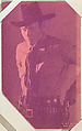 (Ted Wells) from Western Stars or Scenes Exhibit Cards series (W412), Exhibit Supply Company  American, Commercial color photolithograph