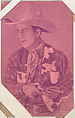 (Ted Wells) from Western Stars or Scenes Exhibit Cards series (W412), Exhibit Supply Company  American, Commercial color photolithograph
