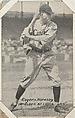 Rogers Hornsby from Baseball Exhibits series (W461), Exhibit Supply Company  American, Commercial photolithograph
