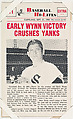Early Wynn #71 from Nu-Card Baseball Hi-Lites series (W460), Nu-Card, Inc., Commercial photolithograph