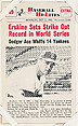 Carl Erskine #39 from Nu-Card Baseball Hi-Lites series (W460), Nu-Card, Inc., Commercial photolithograph