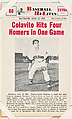 Rocky Colavito #68 from Nu-Card Baseball Hi-Lites series (W460), Nu-Card, Inc., Commercial photolithograph