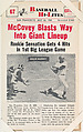 Willie McCovey #67 from Nu-Card Baseball Hi-Lites series (W460), Nu-Card, Inc., Commercial photolithograph