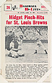 Midget Pinch-Hits #26 from Nu-Card Baseball Hi-Lites series (W460), Nu-Card, Inc., Commercial photolithograph