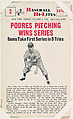 Johnny Podres #2 from Nu-Card Baseball Hi-Lites series (W460), Nu-Card, Inc., Commercial photolithograph