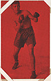 David Abad from Boxers Exhibits series (W467), Exhibit Supply Company American, Commercial color photolithograph