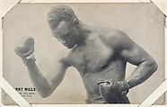 Harry Wills from Boxers Exhibits series (W467), Exhibit Supply Company American, Commercial photolithograph