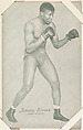 Jimmy Bivins from Boxers Exhibits series (W467), Exhibit Supply Company  American, Commercial photolithograph