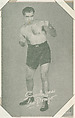 Gus Dorazio from Boxers Exhibits series (W467), Exhibit Supply Company  American, Commercial photolithograph