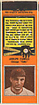 Adolph Camilli, Chicago Cubs, from the Baseball Players Match Cover design series (U1) issued by Diamond Match Company, The Diamond Match Company  American, Printed matchbook