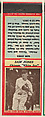 Sam Jones, Chicago White Sox, from the Baseball Players Match Cover design series (U3) issued by Diamond Match Company, The Diamond Match Company  American, Printed matchbook