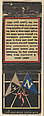 Army - Navy from Traditional College Rivals (Football) Match Cover design series (U8) issued by Diamond Match Company, The Diamond Match Company  American, Printed matchbook
