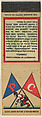 University of Pennsylvania - Cornell from Traditional College Rivals (Football) Match Cover design series (U8) issued by Diamond Match Company, The Diamond Match Company  American, Printed matchbook