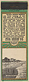 Old Orchard Beach, ME from New England, Souvenir Views Match Cover series (U40.7), The Diamond Match Company American, Printed matchbook